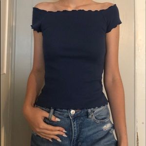 off the shoulder top